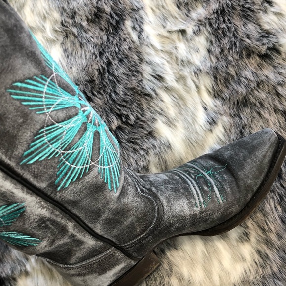 Eight Second Angel brand boots, size 7-1/2.  Excellent condition w/ box - Picture 3 of 14